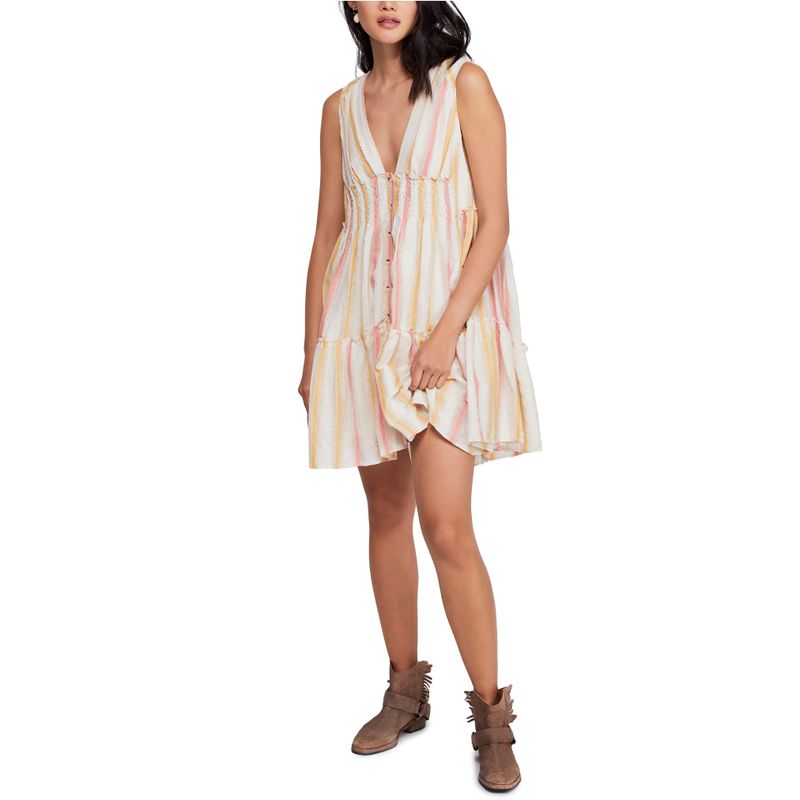 Free People Do It Again Mini Dress